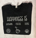 Happiness is?